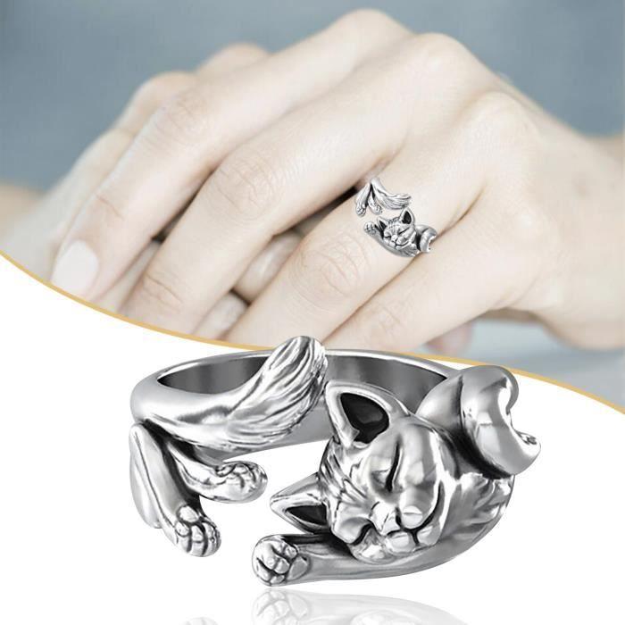 Beautiful Adjustable Cat Body Ring