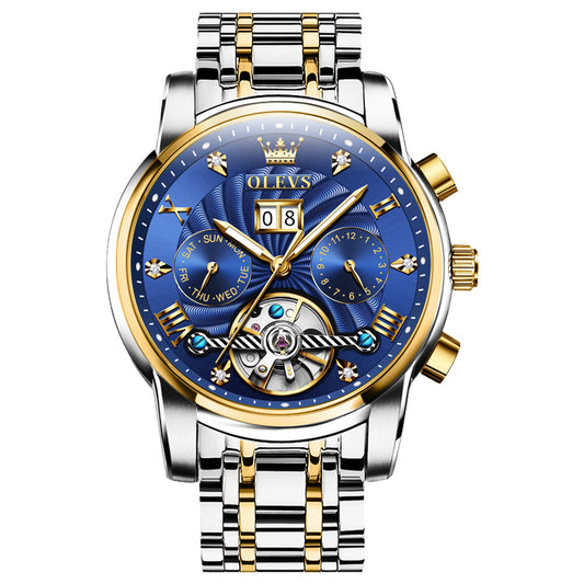 Men Luxury Sapphire Automatic Mechanical Watch