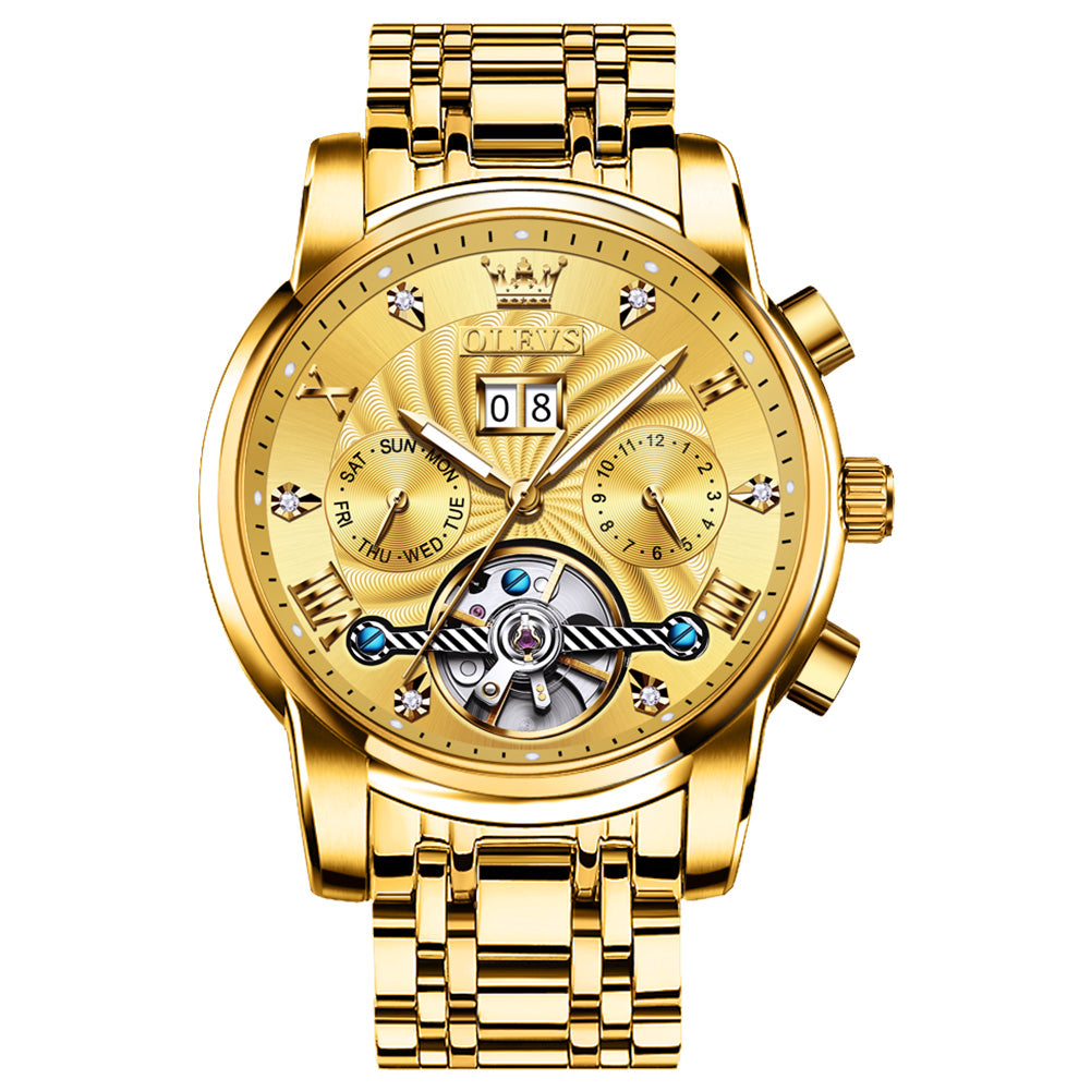 Men Luxury Sapphire Automatic Mechanical Watch