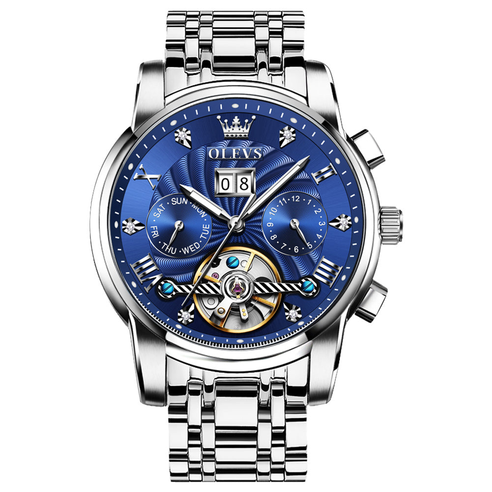 Men Luxury Sapphire Automatic Mechanical Watch