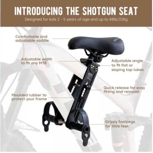 FRONT MOUNTED CHILD BIKE SEAT