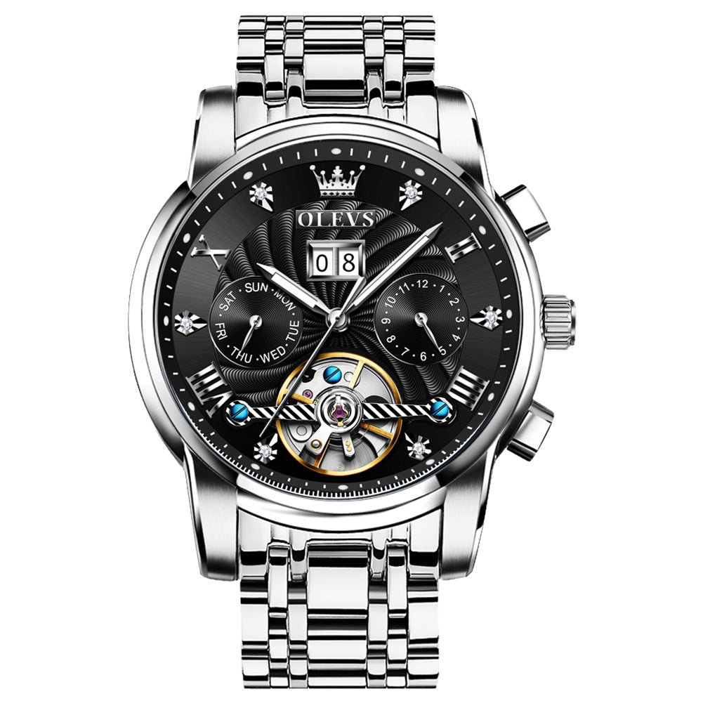 Men Luxury Sapphire Automatic Mechanical Watch