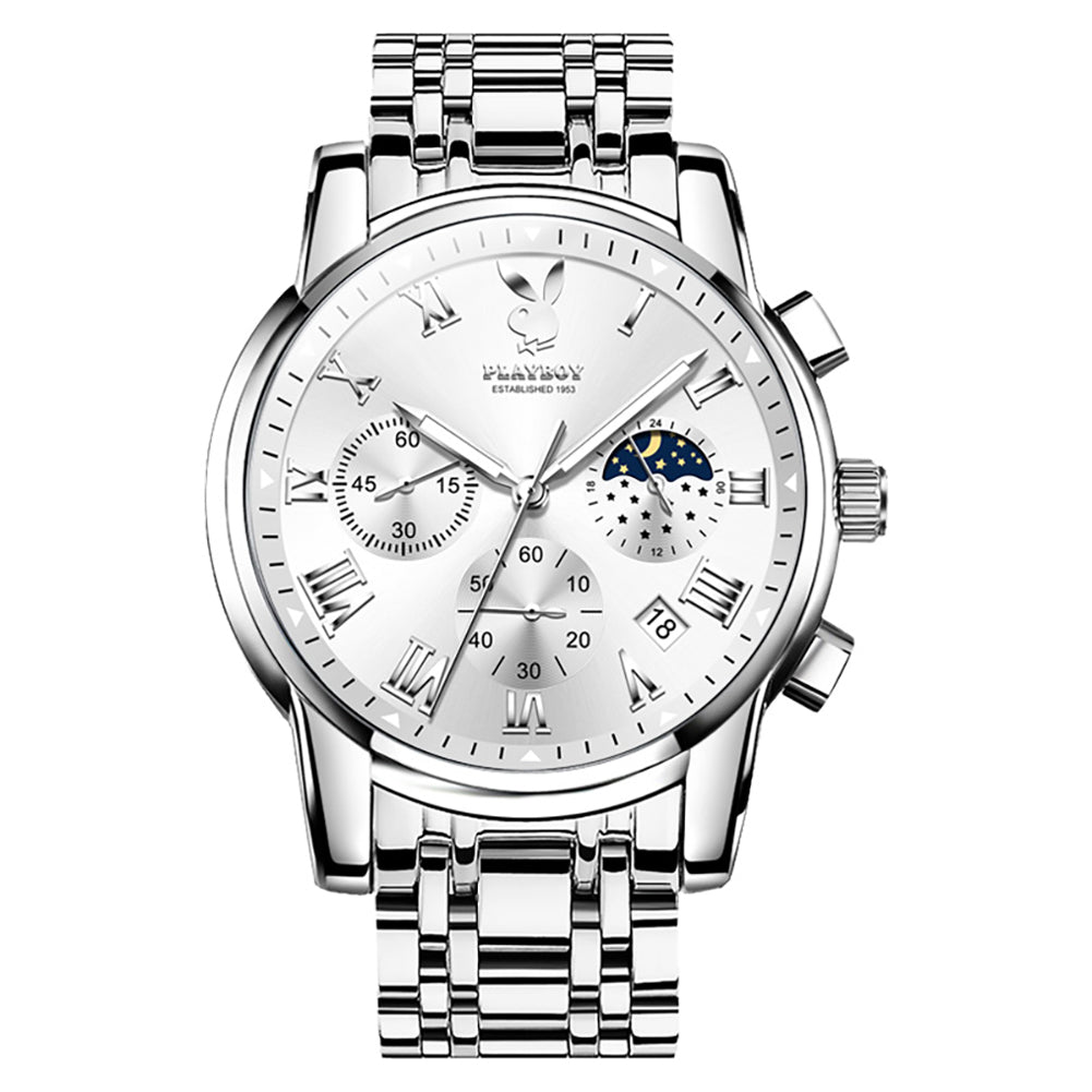 Multifunctional waterproof quartz men's watch